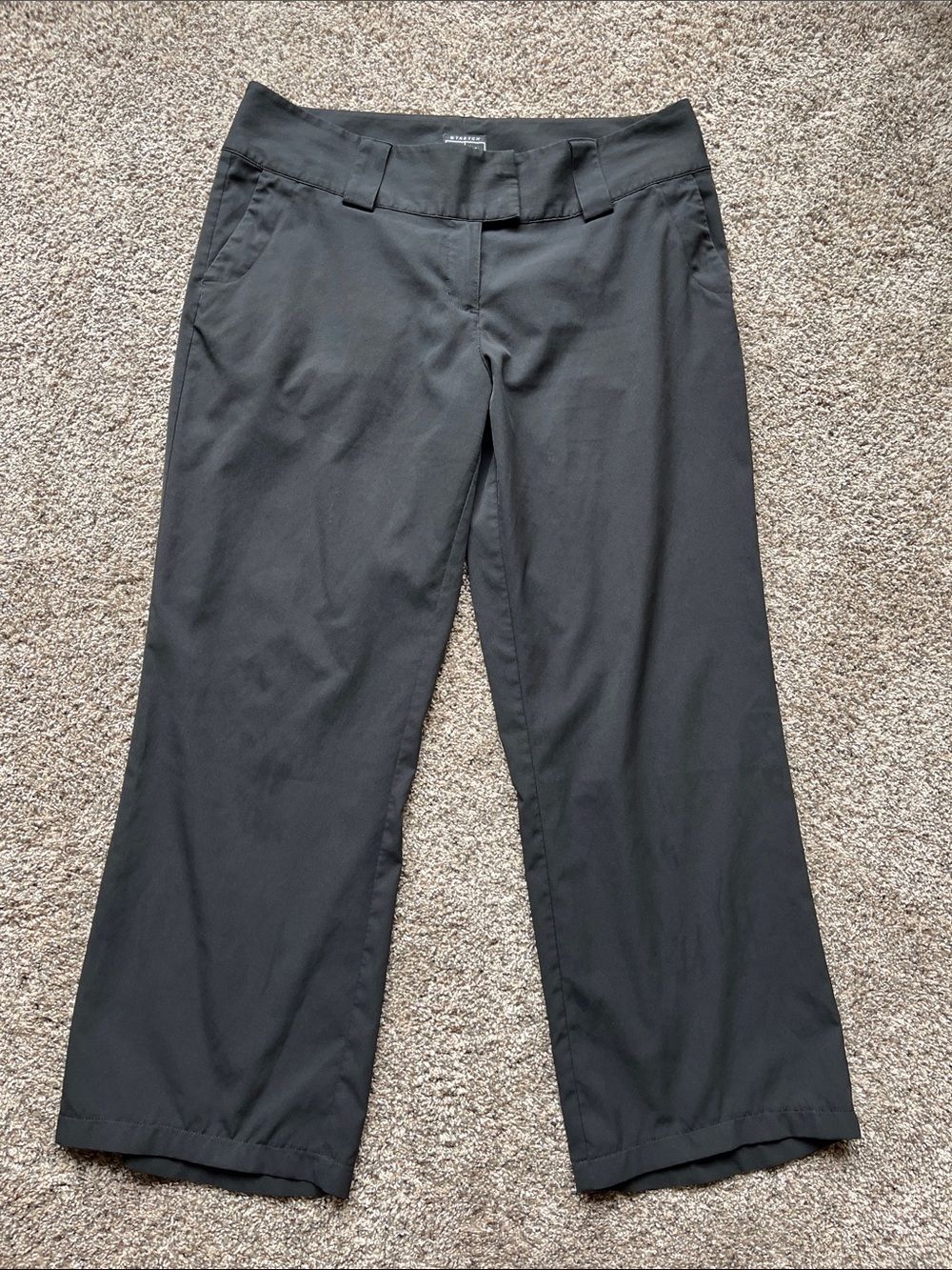 adidas Black Stretch Golf Pants Women's Size 14 Athletic Trousers